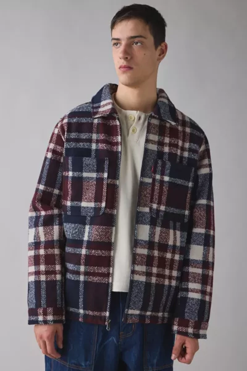 Levi’s® Plaid Wool Shirt Jacket