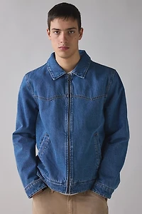 Levi’s® Fleece Collar Zip Denim Jacket