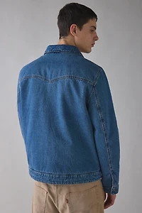 Levi’s® Fleece Collar Zip Denim Jacket