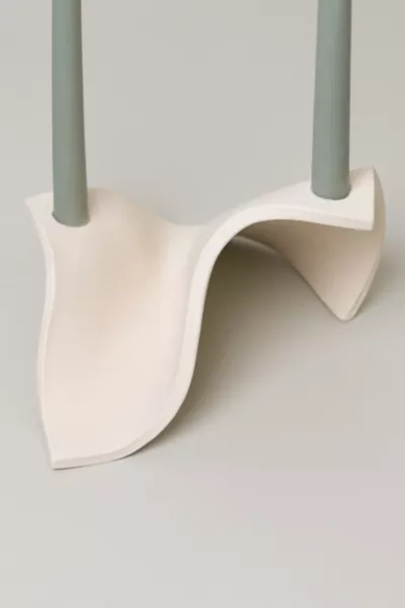 SIN Drape Ceramic Candelabra