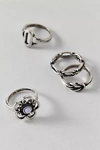 Anya Flower Ring Set