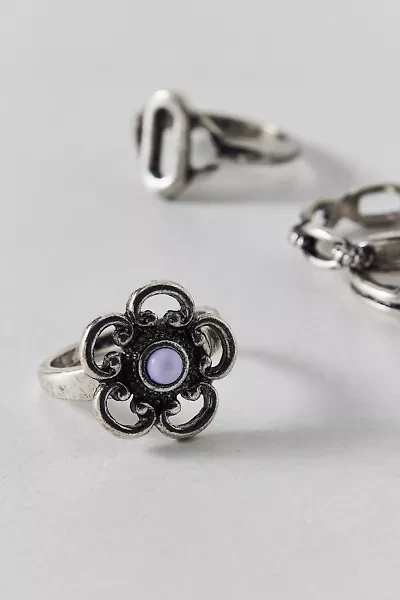 Anya Flower Ring Set