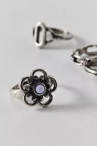Anya Flower Ring Set