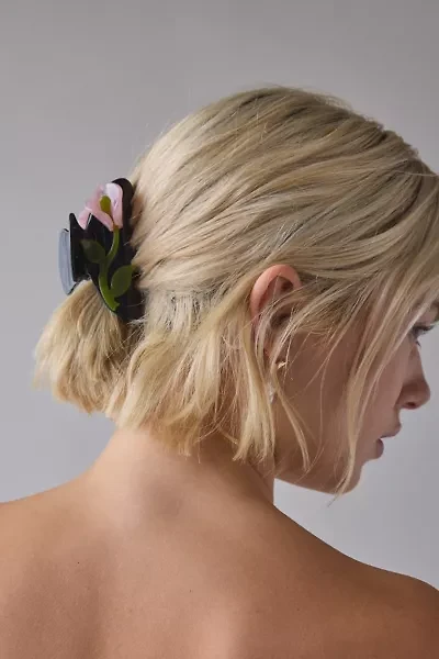 Calla Lily Flower Claw Clip