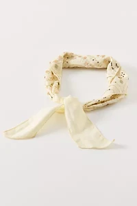 Romy Gold Embellished Headscarf