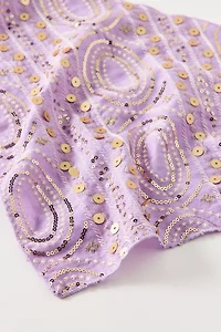 Romy Gold Embellished Headscarf