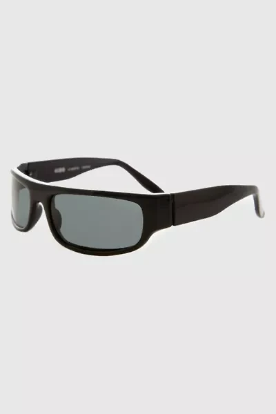 Vintage Black Slim Sunglasses
