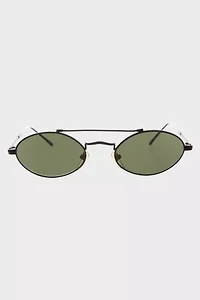 Vintage Wink Slim Oval Sunglasses