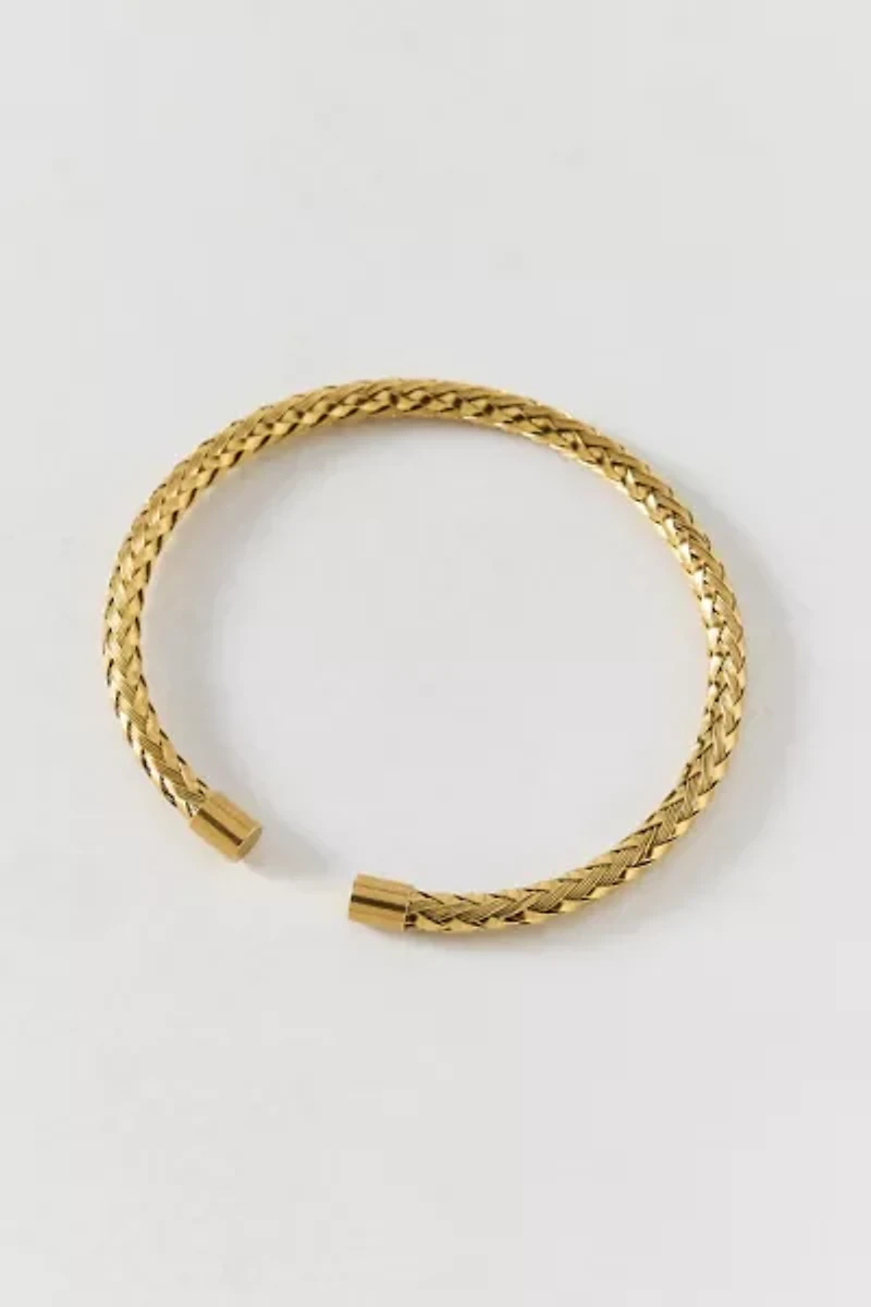 Stainless Steel Mesh Cuff Bracelet