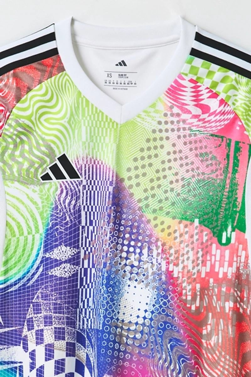 adidas Allover Print Jersey Tee