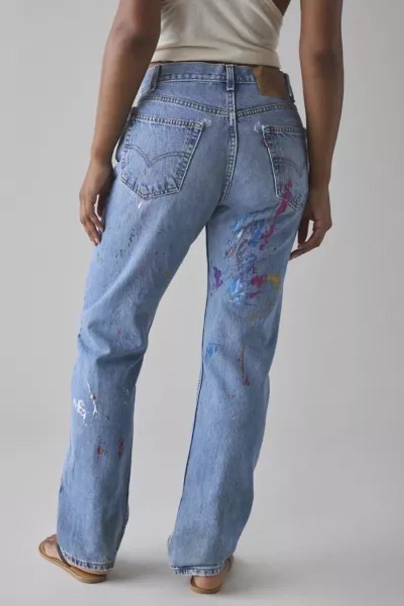ReMADE by UO Paint Splatter Loose Levi’s® Jean