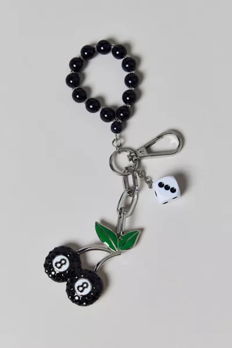 Lucky Gem Cherry Keychain