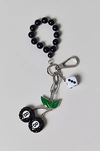 Lucky Gem Cherry Keychain