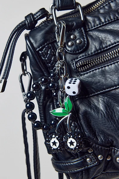 Lucky Gem Cherry Keychain