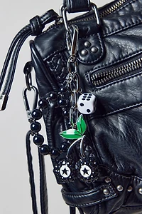 Lucky Gem Cherry Keychain