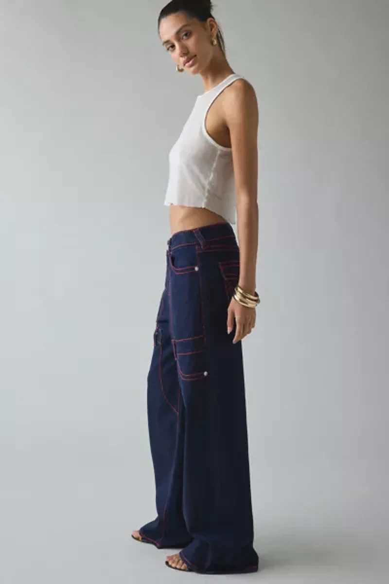 True Religion Bobbi Big T Flap Carpenter Jean