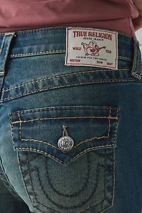 True Religion Becca Mid-Rise Flap Bootcut Jean