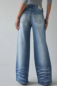 True Religion Bobbi Big T Low-Rise Baggy Jean