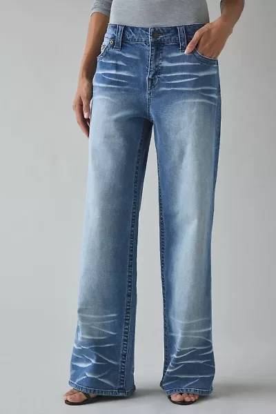 True Religion Bobbi Big T Low-Rise Baggy Jean