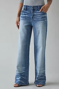 True Religion Bobbi Big T Low-Rise Baggy Jean