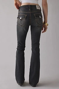 True Religion Becca Maple Dawn Big T Flap Bootcut Jean