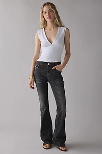 True Religion Becca Maple Dawn Big T Flap Bootcut Jean