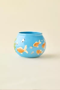 Fishbowl Ceramic Planter