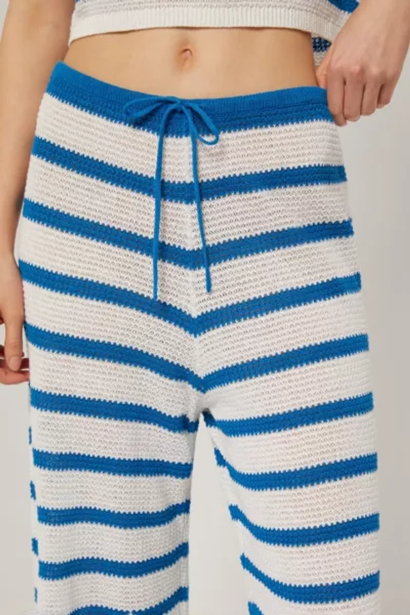 Onia Linen Knit Drawstring Pant