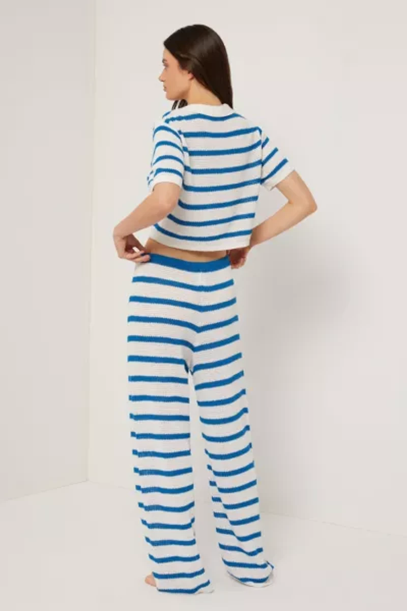 Onia Linen Knit Drawstring Pant