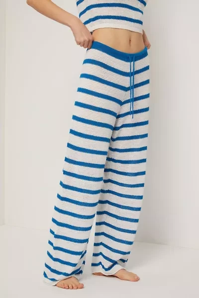 Onia Linen Knit Drawstring Pant