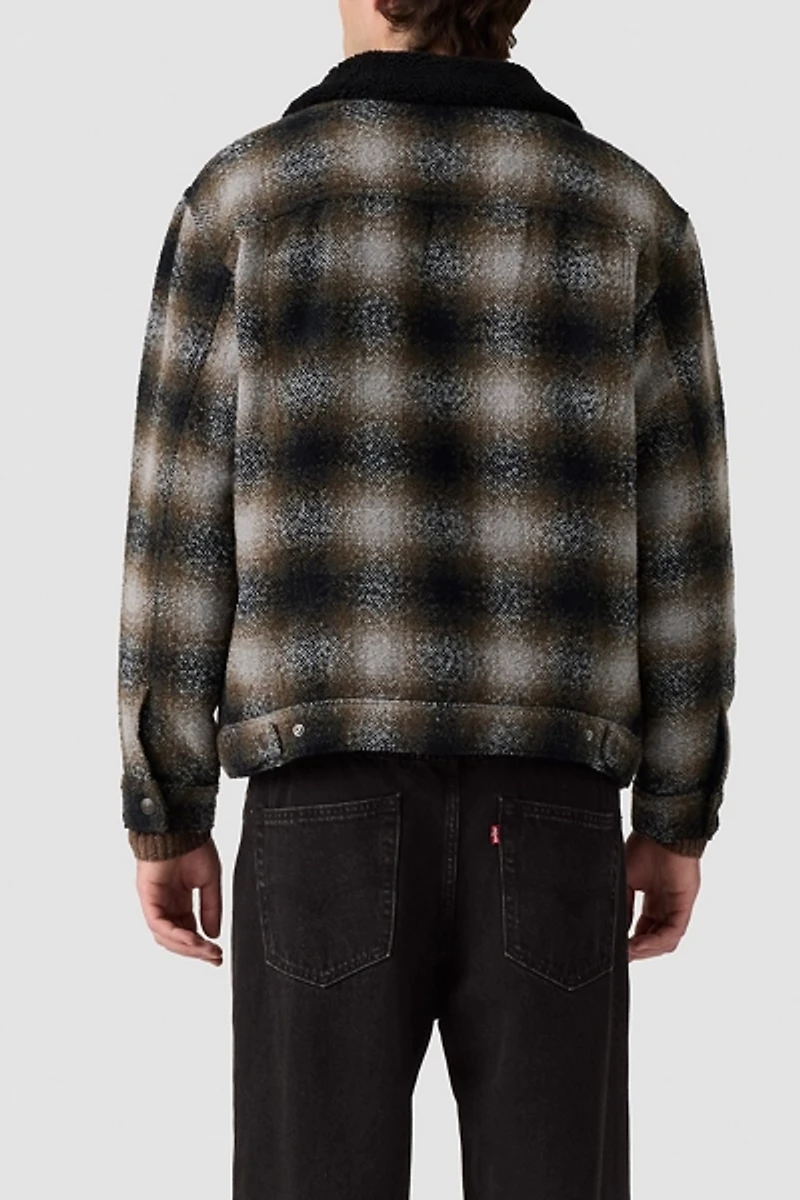 Levi’s® Plaid Relaxed Fit Trucker Jacket