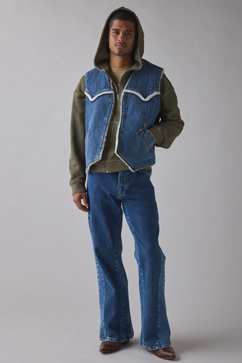 Levi's® Western Fleece Lined Denim Vest