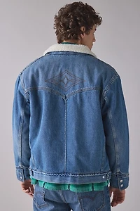 Levi’s® Western Fleece-Lined Denim Trucker Jacket