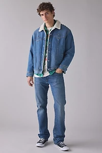 Levi’s® Western Fleece-Lined Denim Trucker Jacket