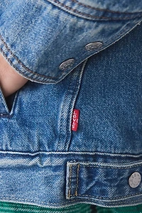 Levi’s® Western Fleece-Lined Denim Trucker Jacket