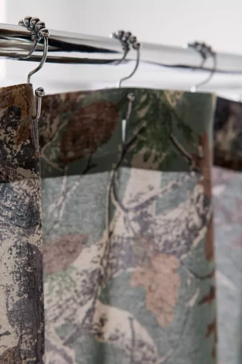 Camo Patterned Shower Curtain