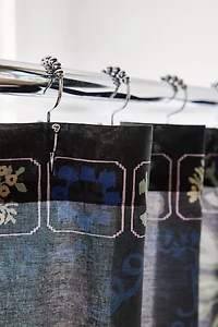 Raya Icon Patterned Shower Curtain