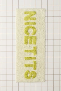 Nice Tits Plush Tufted Bath Mat