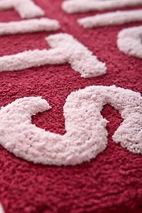 Nice Tits Plush Tufted Bath Mat
