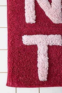 Nice Tits Plush Tufted Bath Mat