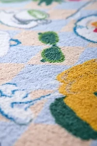 Girl Brunch Printed Bath Mat