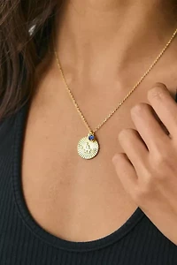 Luv Aj MLB Los Angeles Dodgers Spiral Charm Necklace