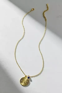 Luv Aj MLB New York Yankees Spiral Charm Necklace