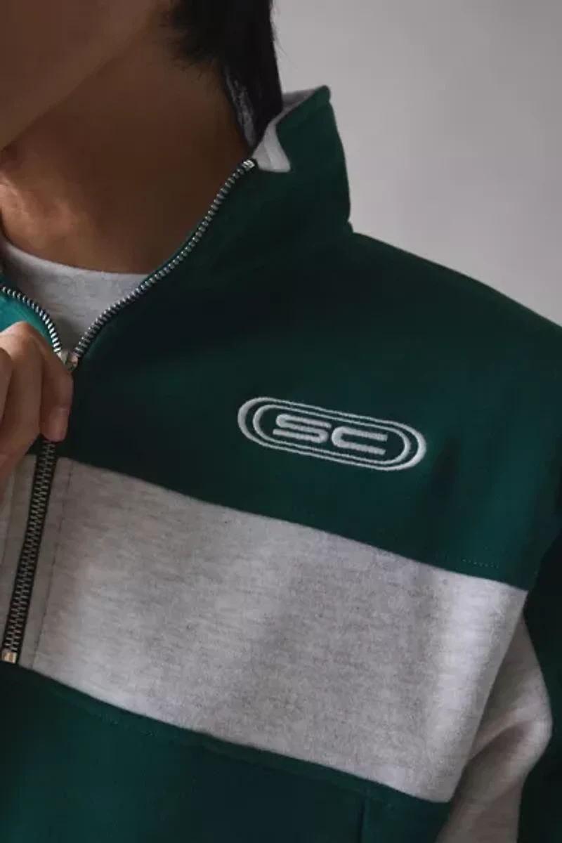 Standard Cloth Jump Shot Quarter-Zip Sweatshirt