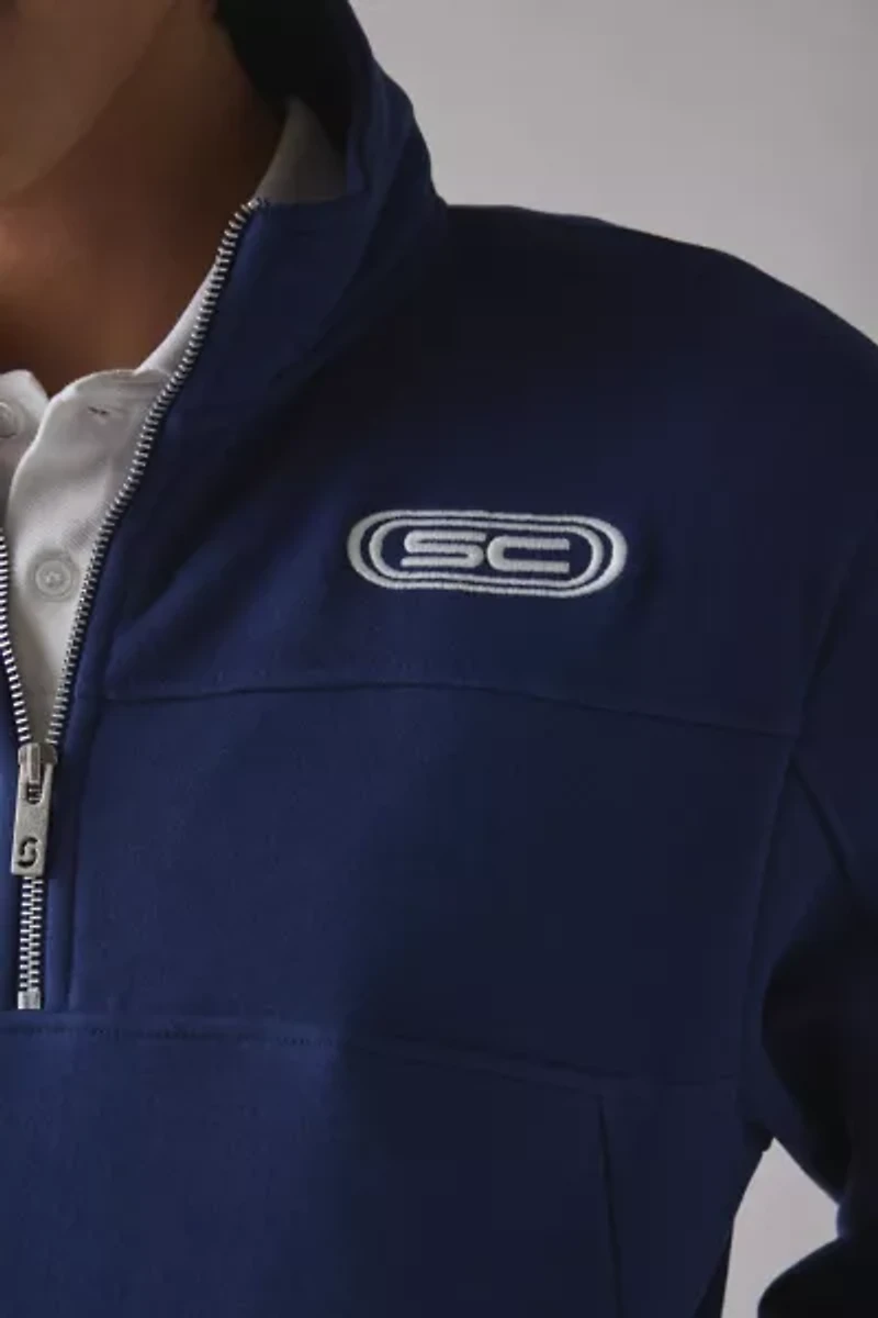 Standard Cloth Jump Shot Quarter-Zip Sweatshirt