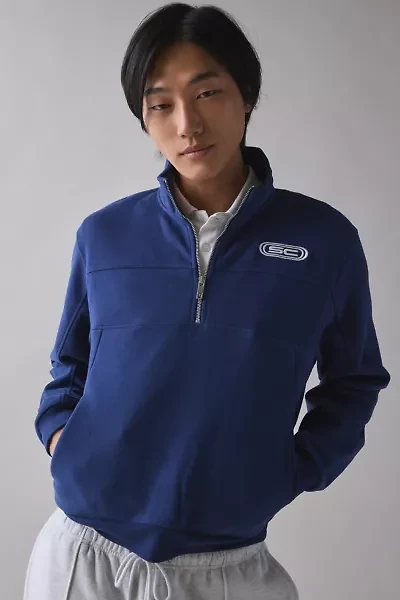 Standard Cloth Jump Shot Quarter-Zip Sweatshirt