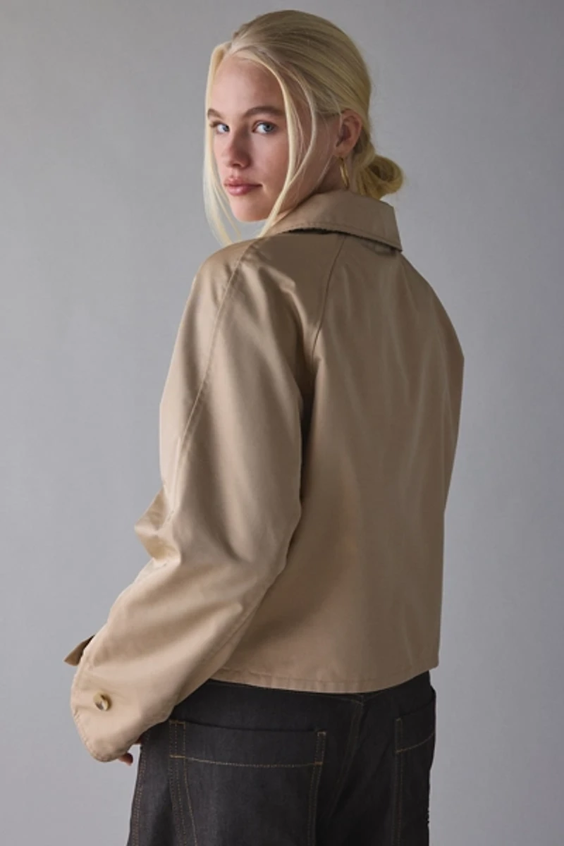 Levi’s® Reversible Cropped Trench Coat