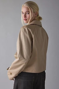 Levi’s® Reversible Cropped Trench Coat