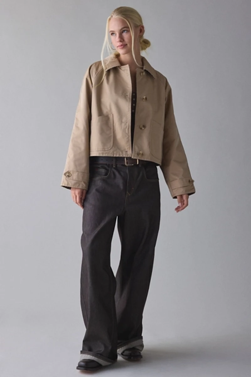 Levi’s® Reversible Cropped Trench Coat