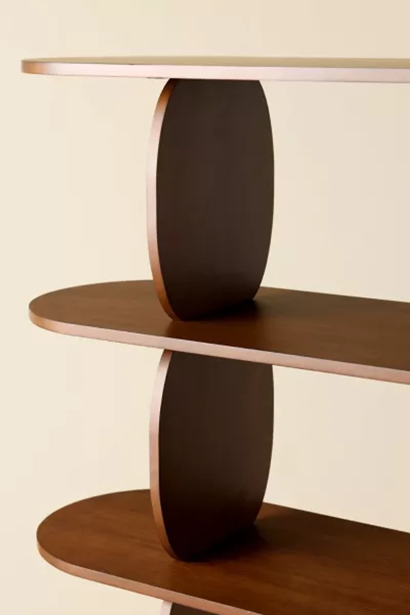 Rue 4-Tier Oval Storage Shelf